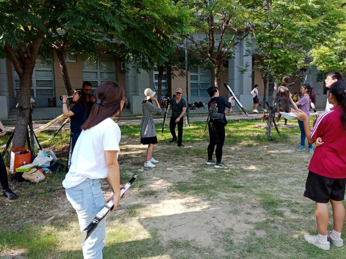 國際學院外籍生與台中二中儀隊交流